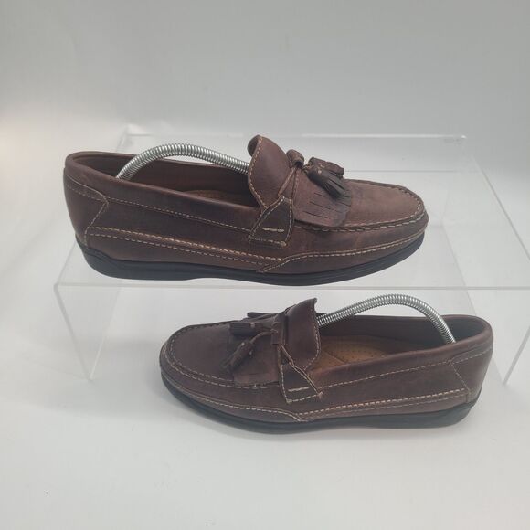 Dockers Mens Sinclair Kiltie Loafers Antique Brown Size 10M 90-7348 main image 6